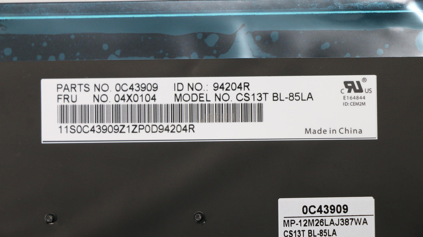 Lenovo 04X0104 Laptop Keyboard