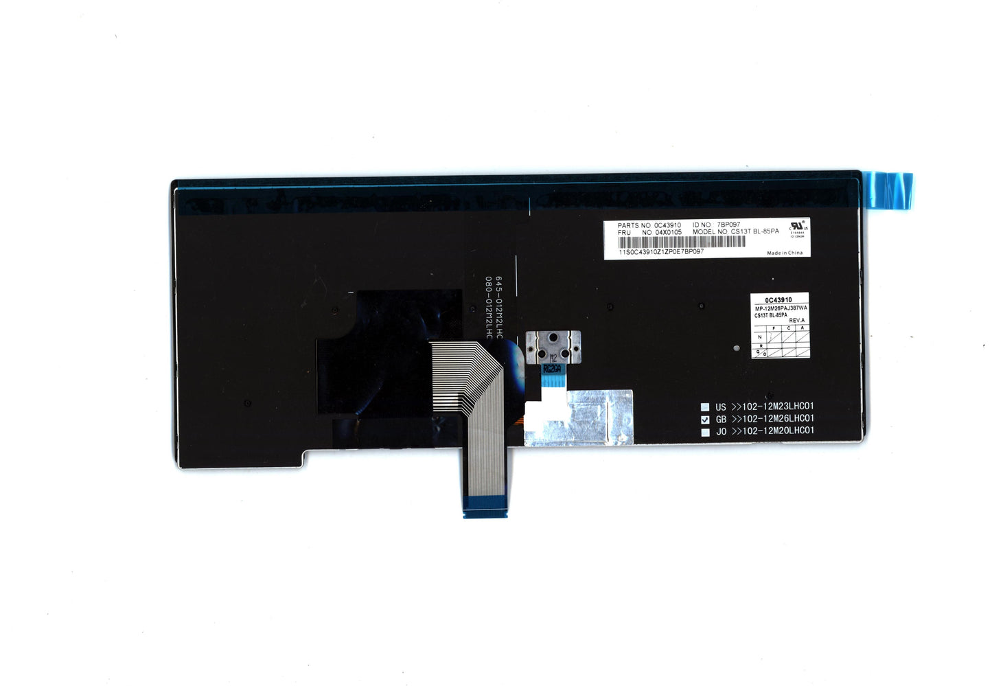 Lenovo Ki Keyboards Internal - 04X0105
