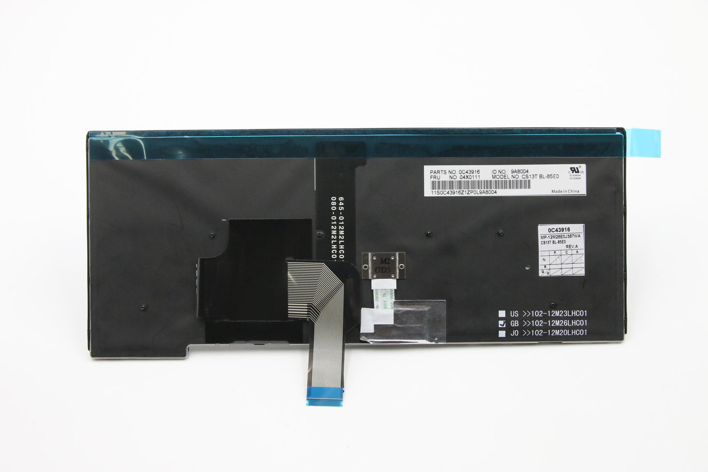 Lenovo Ki Keyboards Internal - 04X0111