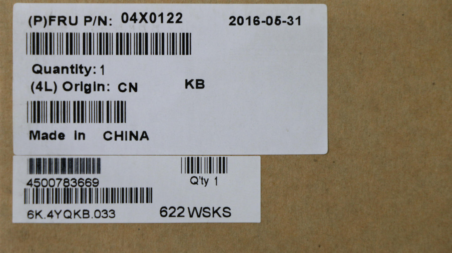 Lenovo Ki Keyboards Internal - 04X0122