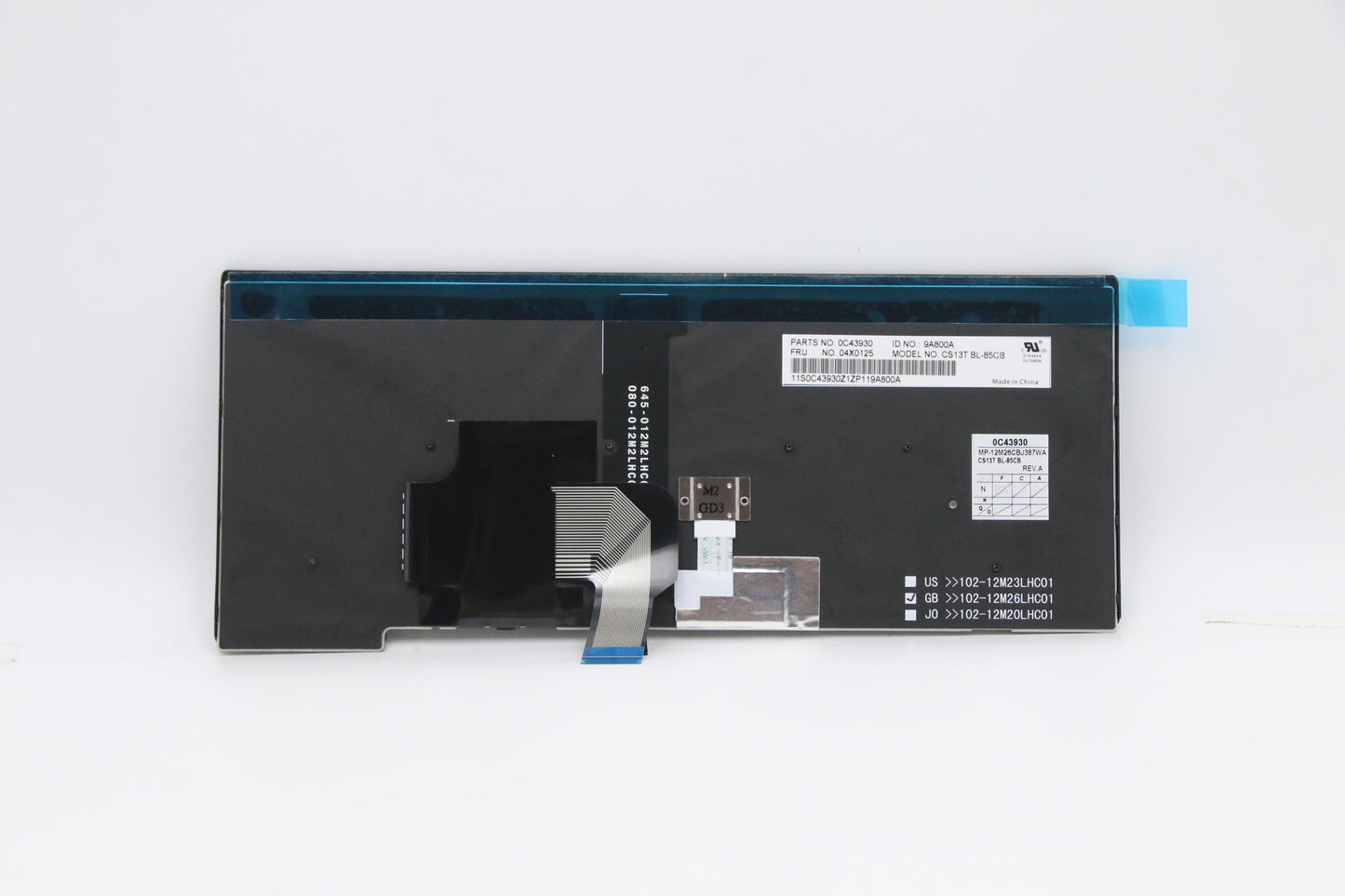 Lenovo Ki Keyboards Internal - 04X0125
