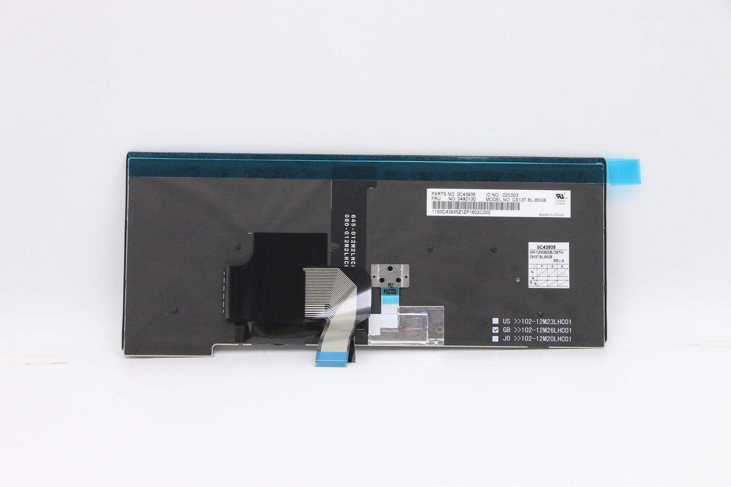 Lenovo Ki Keyboards Internal - 04X0130
