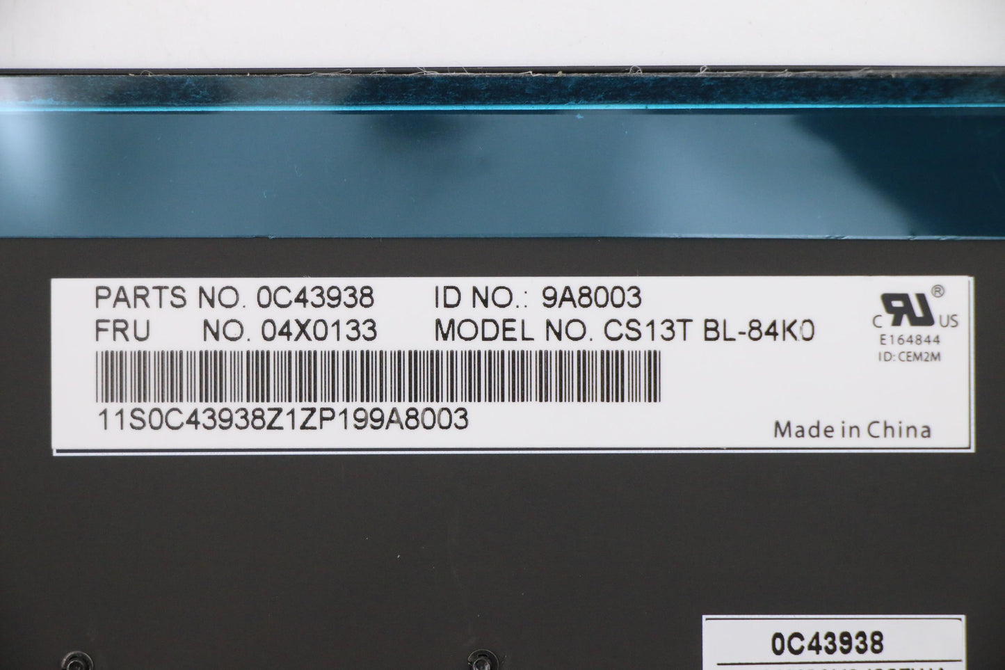 Lenovo Ki Keyboards Internal - 04X0133