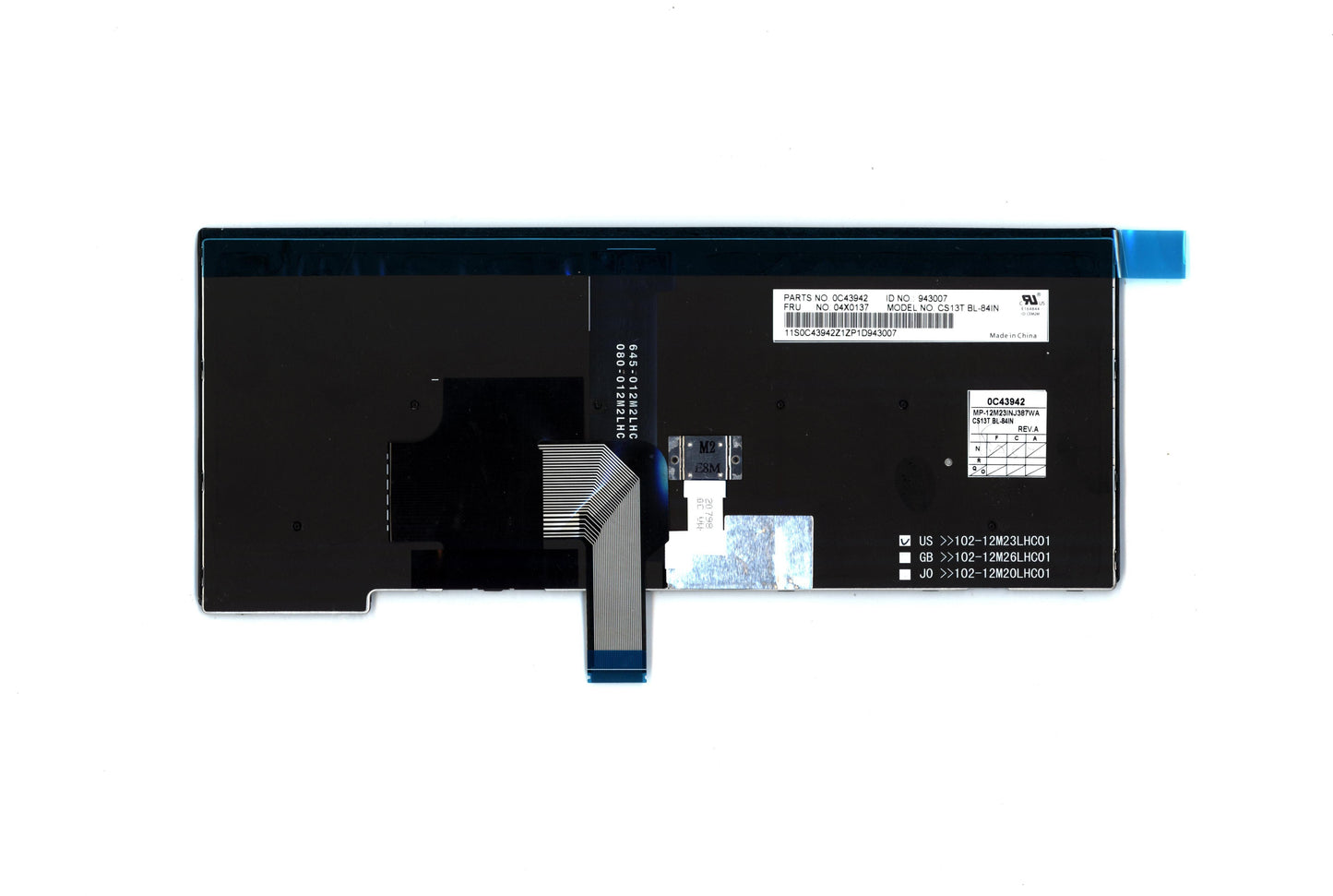 Lenovo Laptop Keyboard - 04X0137