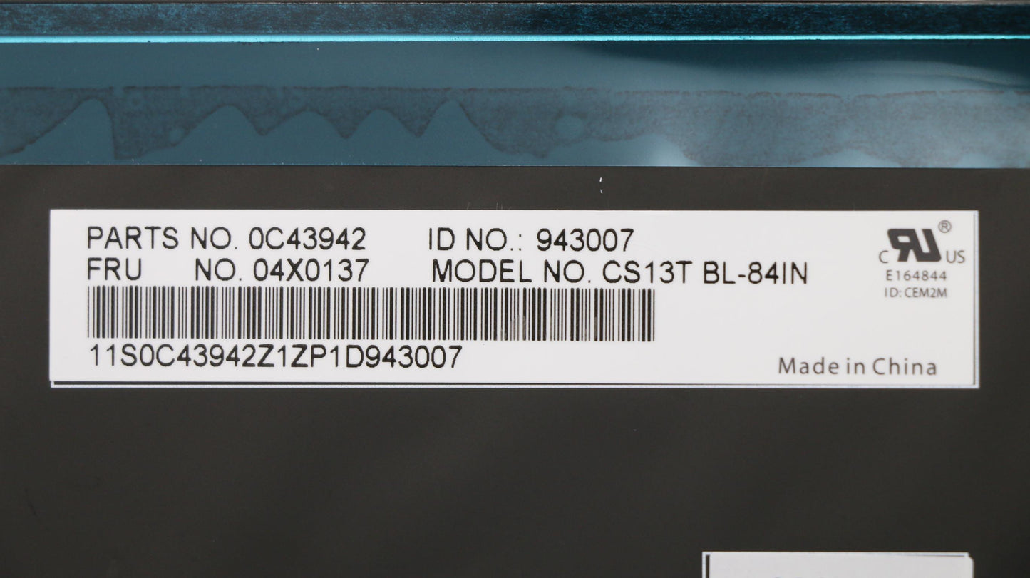 Lenovo Laptop Keyboard - 04X0137