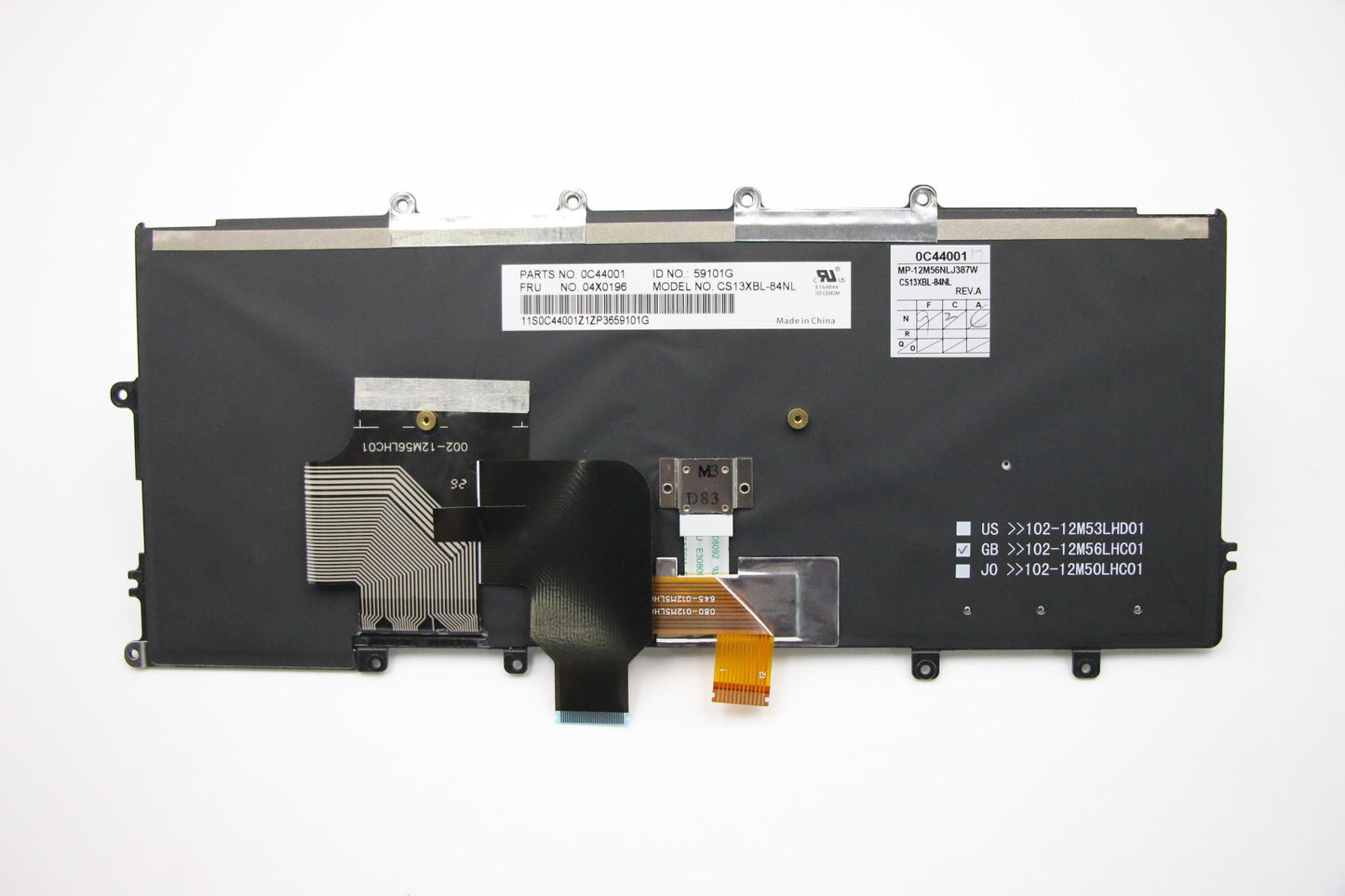 Lenovo Ki Keyboards Internal - 04X0196
