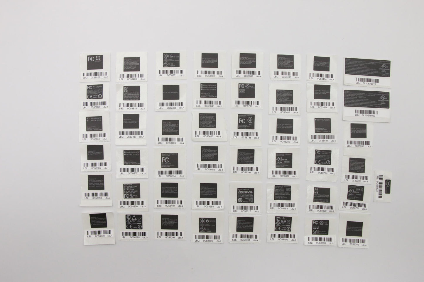 Lenovo Label Label Kit - 04X0527