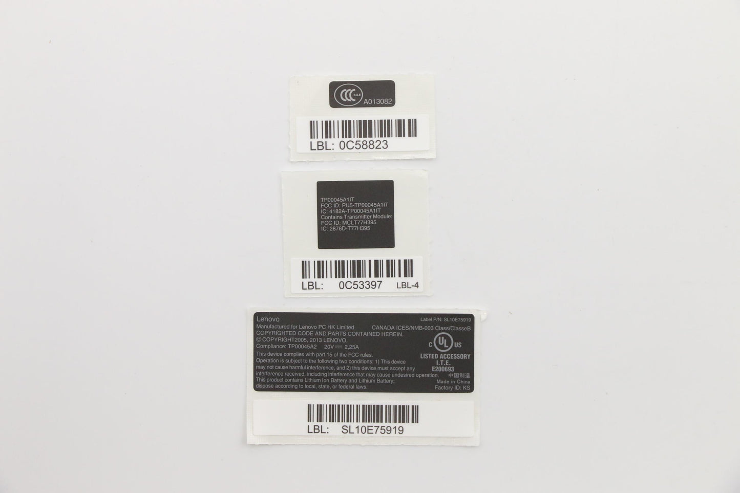 Lenovo Label Label Kit - 04X0527