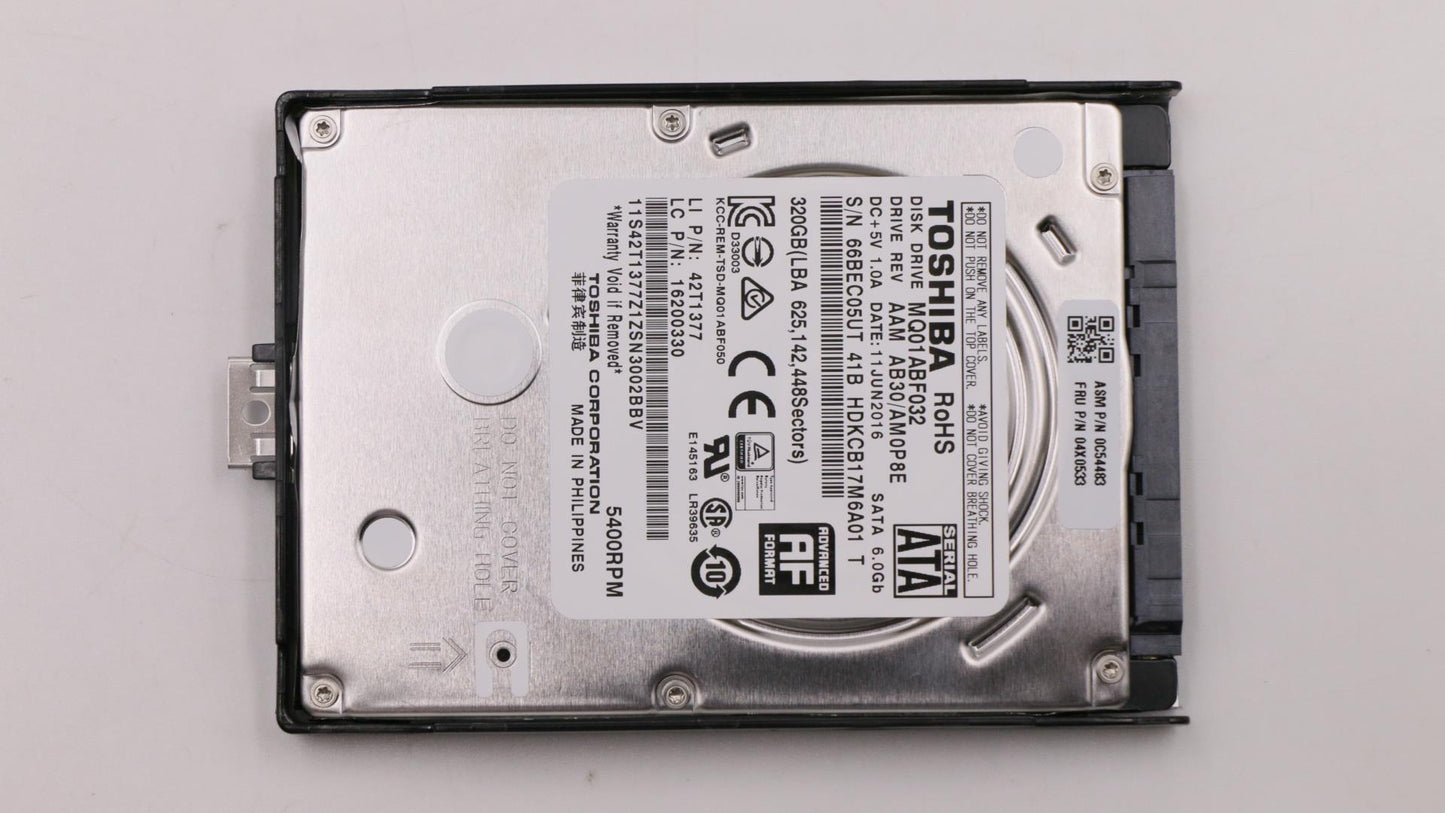 Lenovo Hd Hard Drives - 04X0533