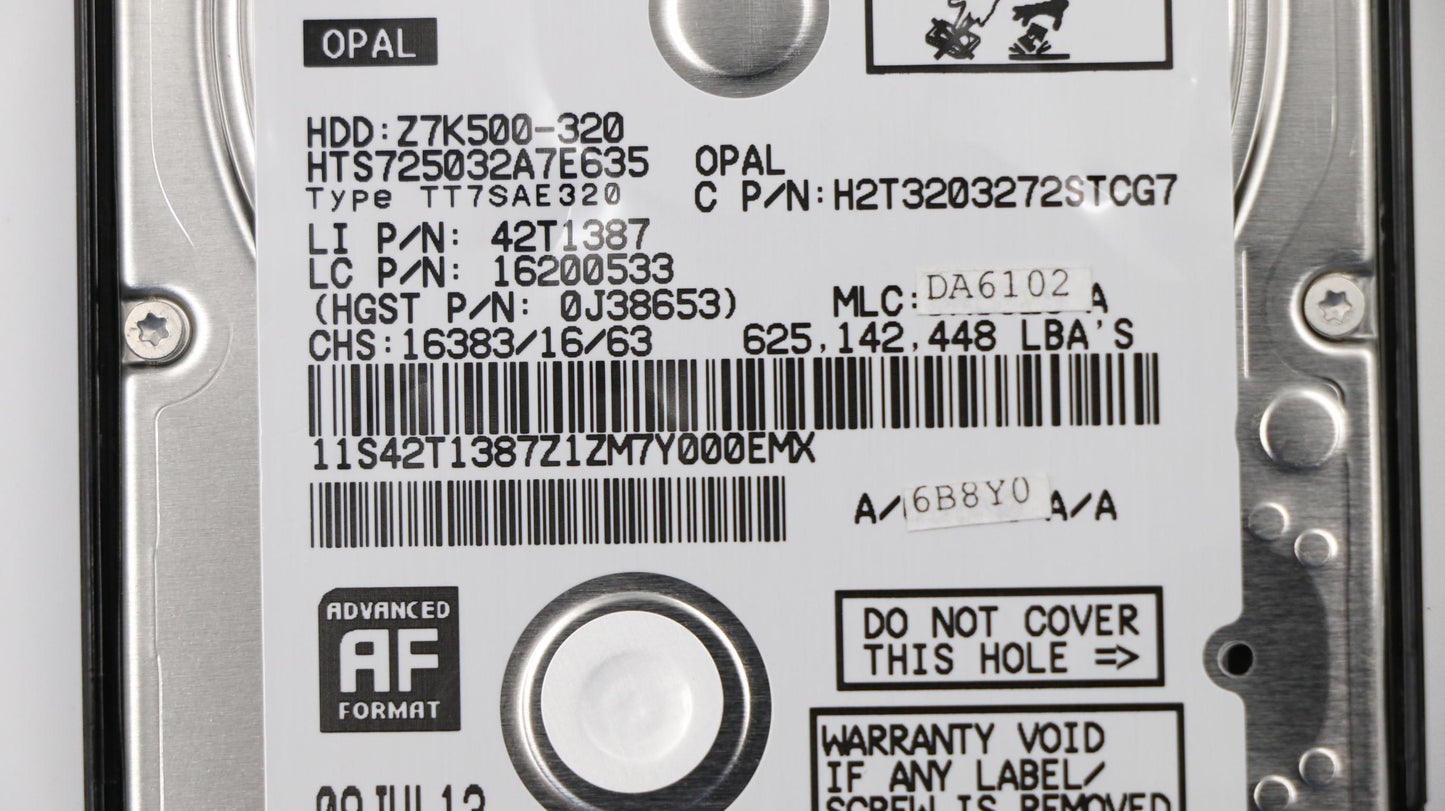 Lenovo Hd Hard Drives - 04X0546