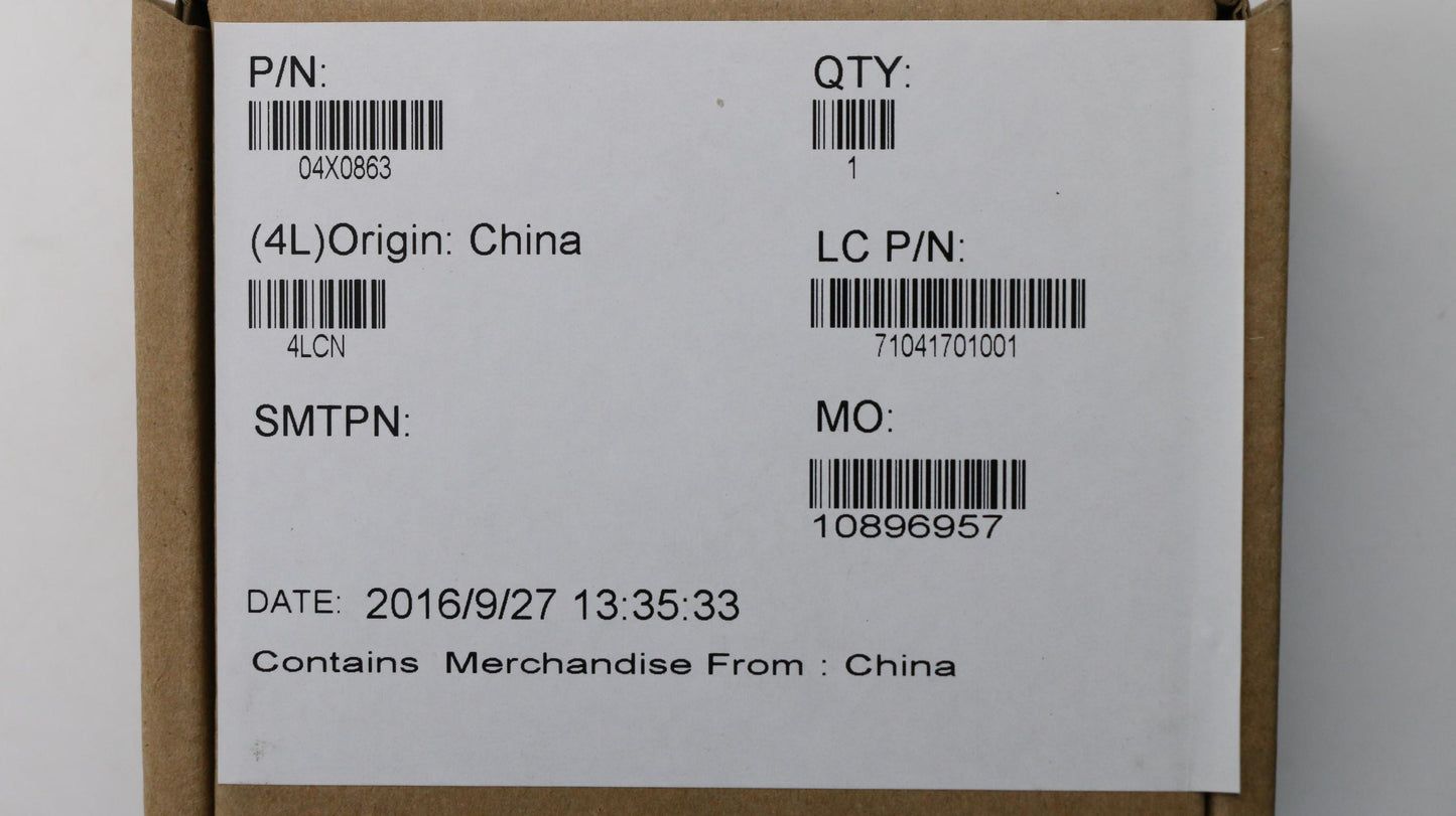 Lenovo Mech Asm Button,Power - 04X0863