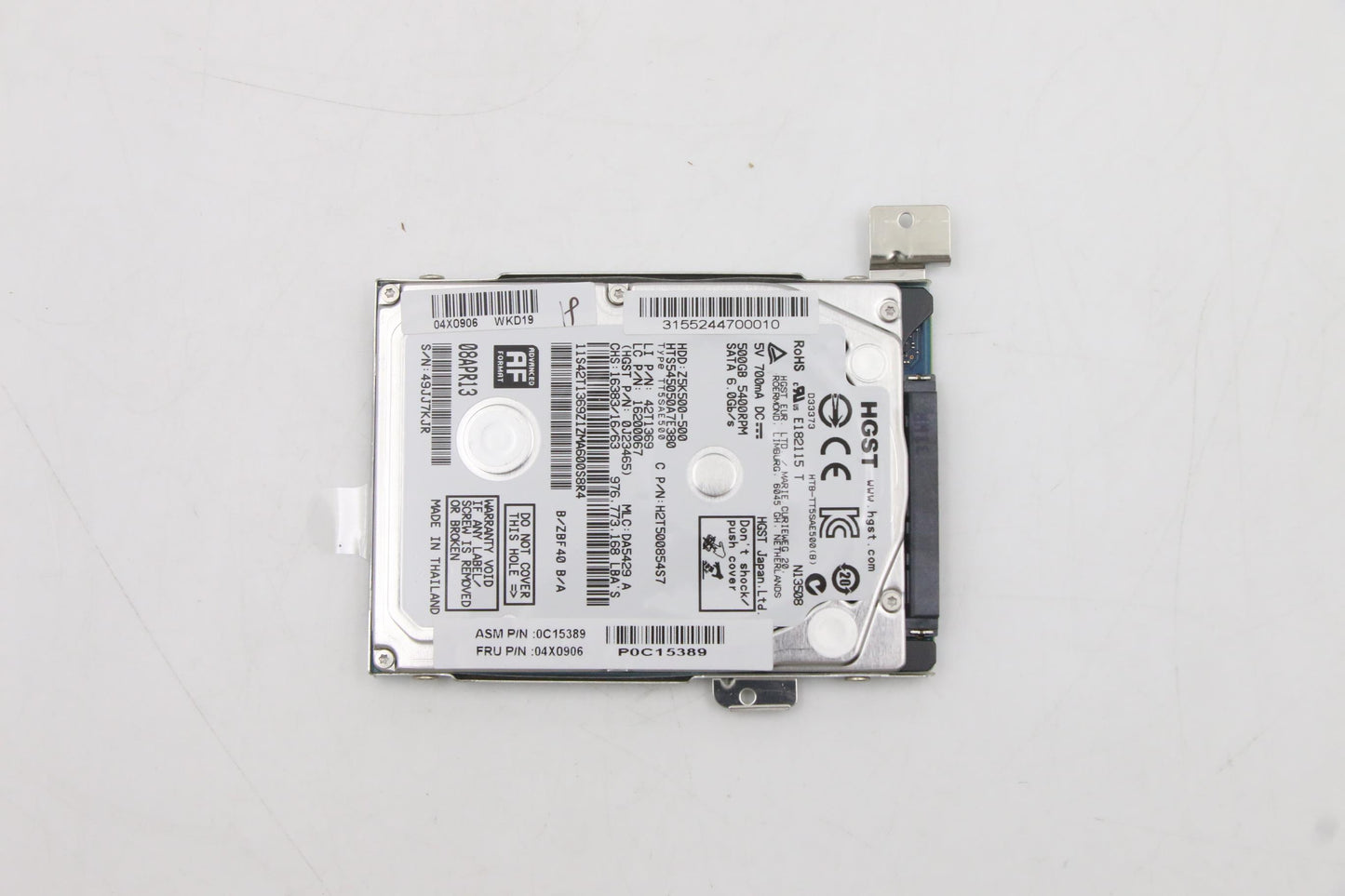 Lenovo Labatt Hdd Sata 500G 5400Rpm H - 04X0906
