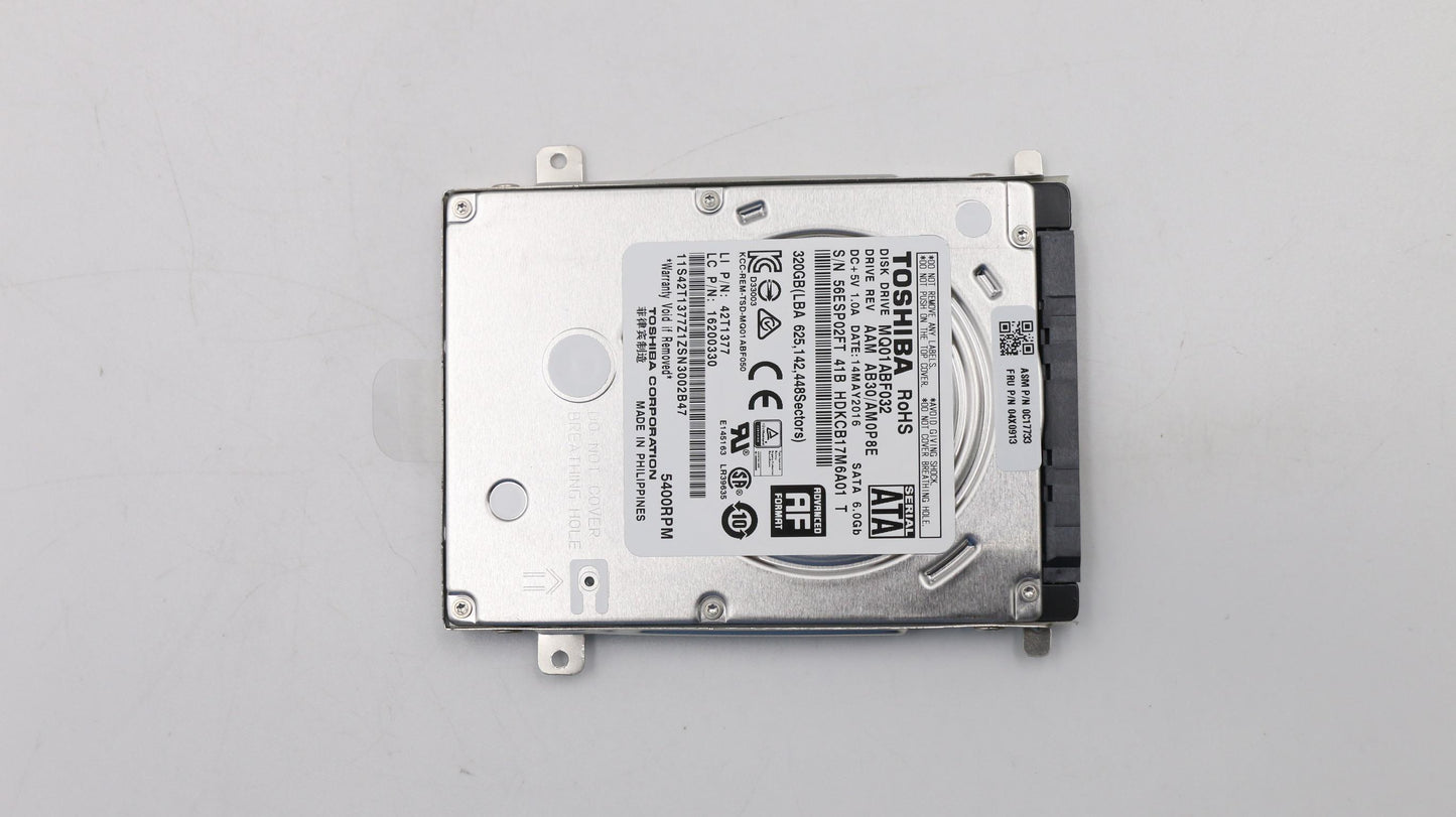 Lenovo Hd Hard Drives - 04X0913