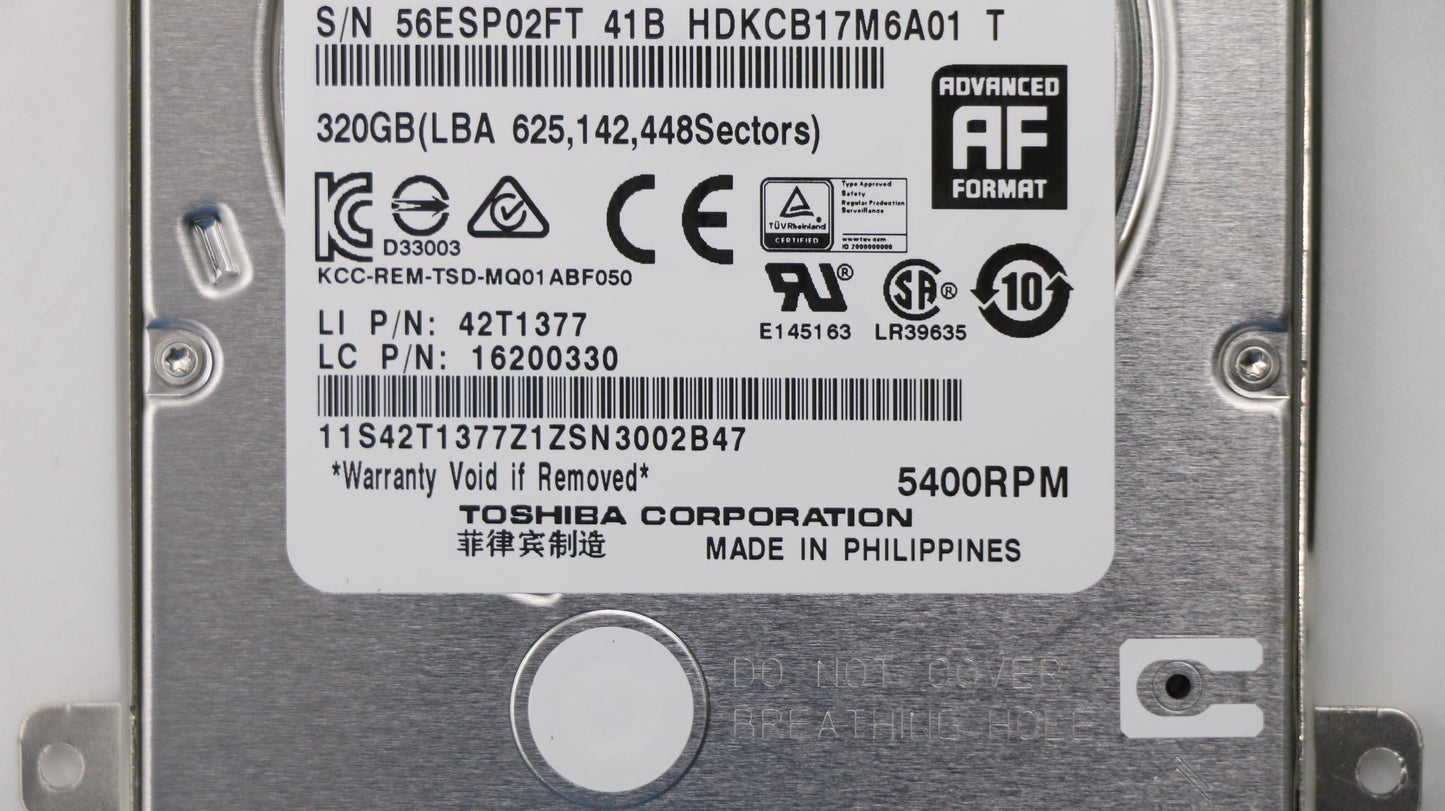 Lenovo Hd Hard Drives - 04X0913