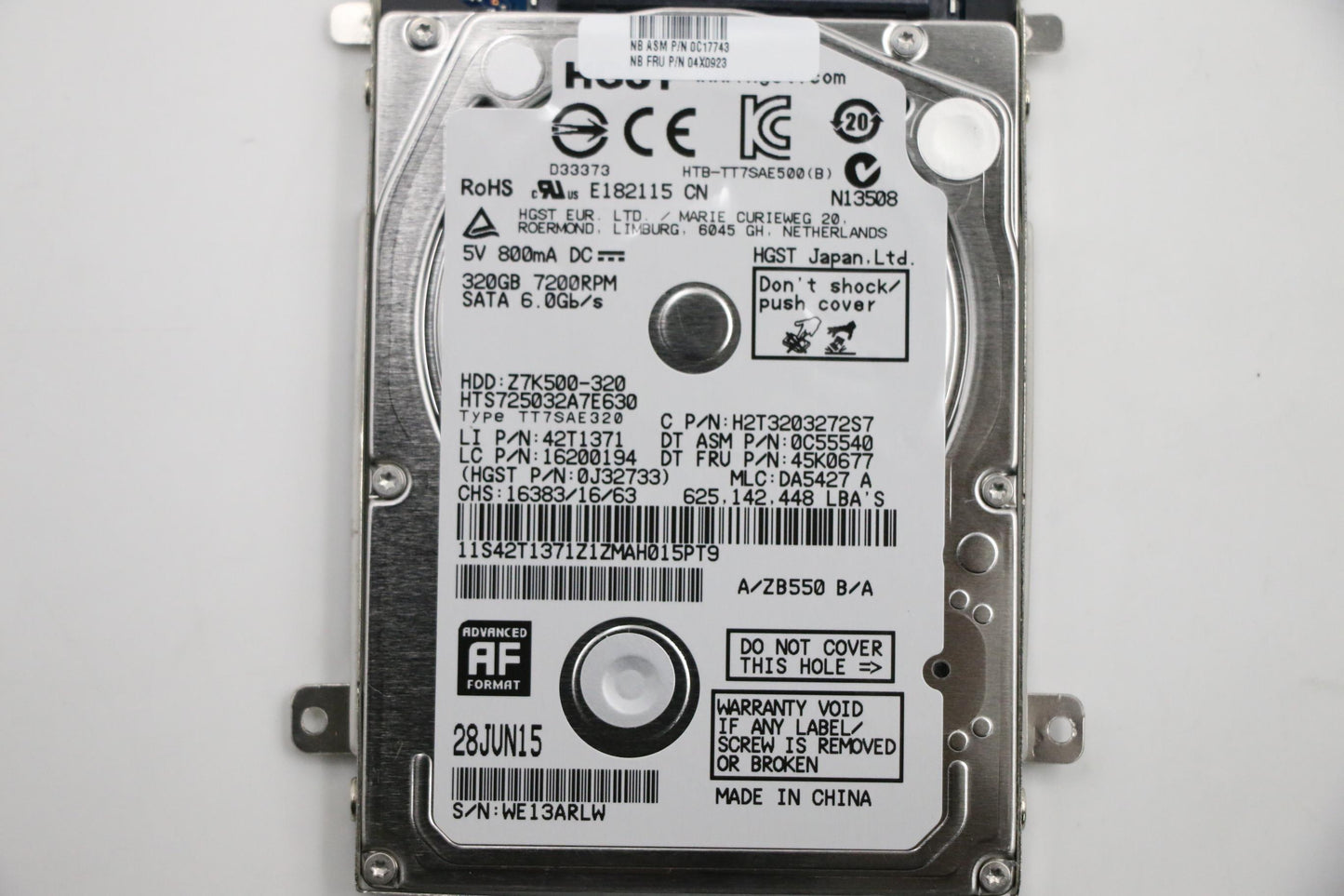 Lenovo Hard Drives - 04X0923
