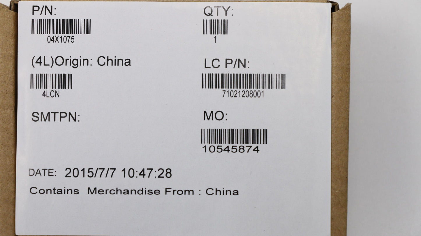Lenovo Ci Cards Misc Internal - 04X1075