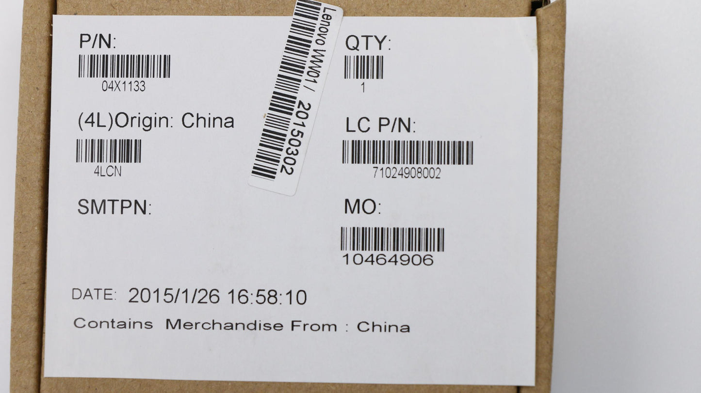 Lenovo Ks Kits Screws And Labels - 04X1133
