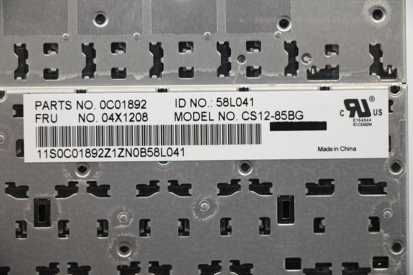 Lenovo Ki Keyboards Internal - 04X1208
