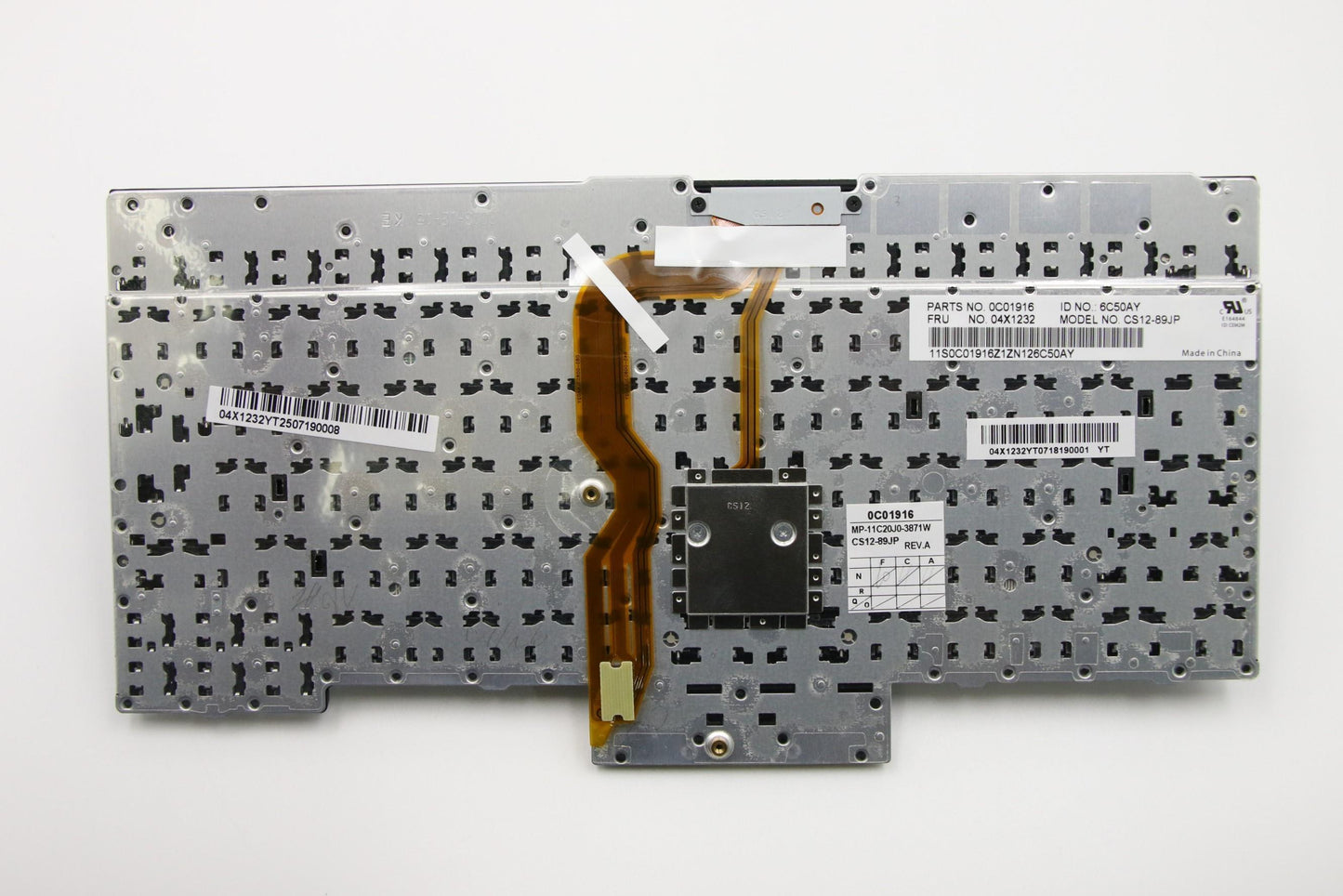 Lenovo Keyboard Cs12-Keyboard Jpn Chy - 04X1232