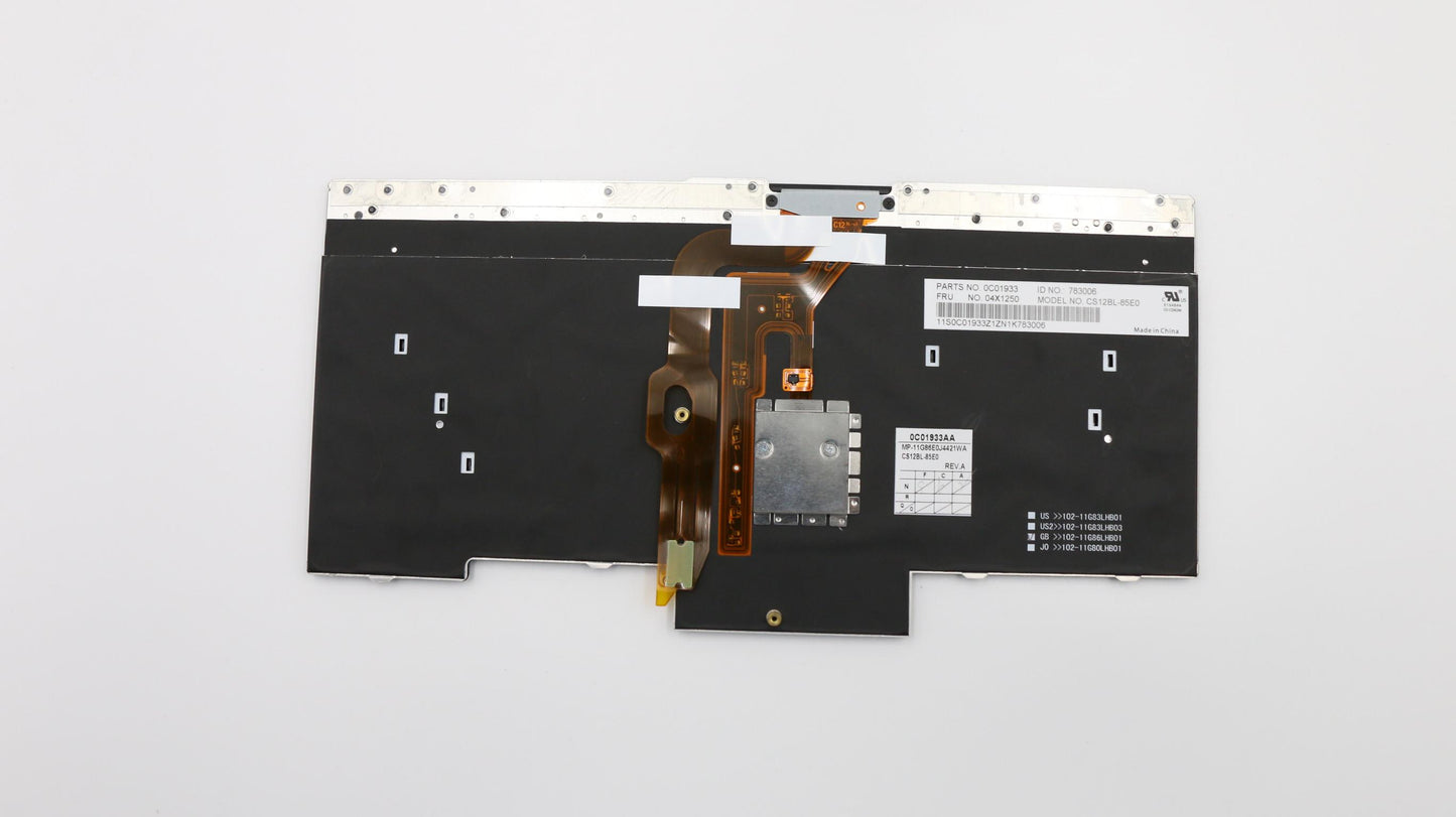 Lenovo Ki Keyboards Internal - 04X1250