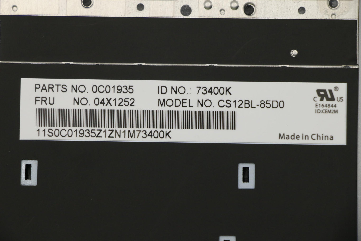 Lenovo Ki Keyboards Internal - 04X1252