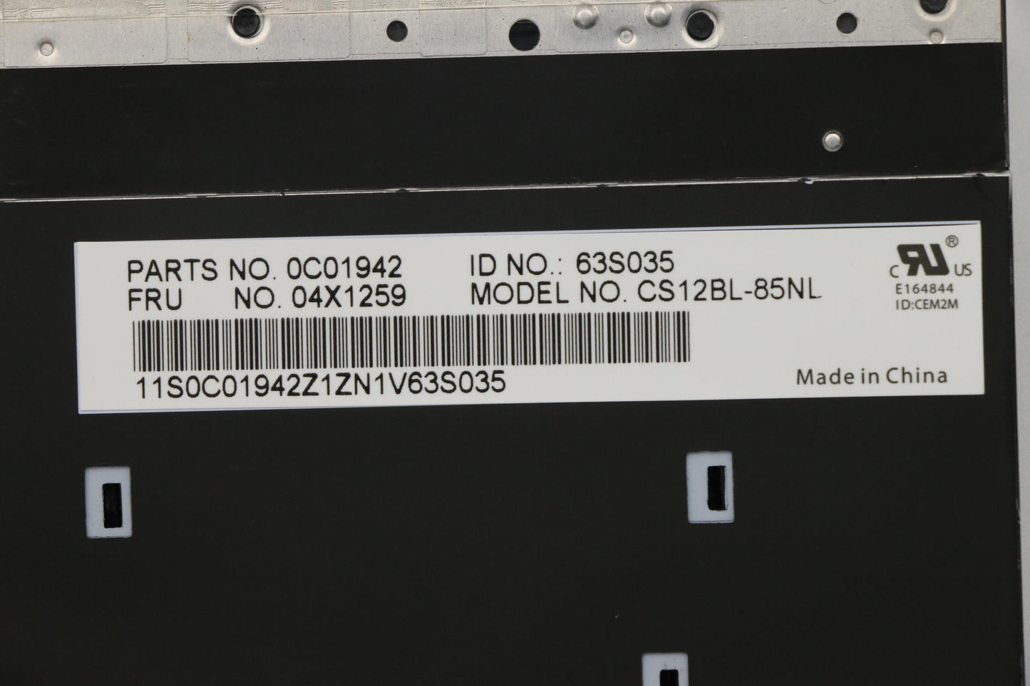 Lenovo Ki Keyboards Internal - 04X1259