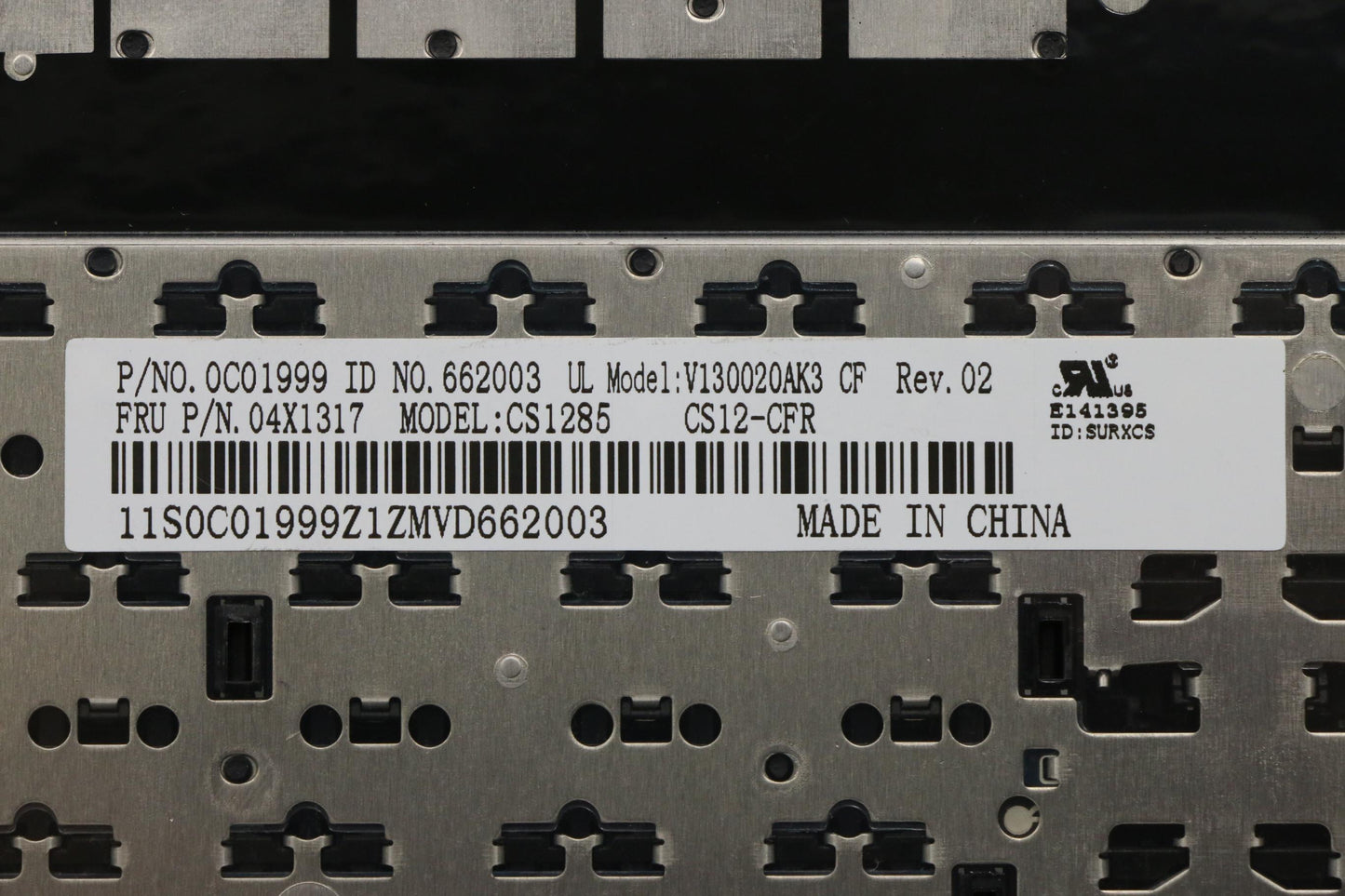 Lenovo 04X1317 Ki Keyboards Internal