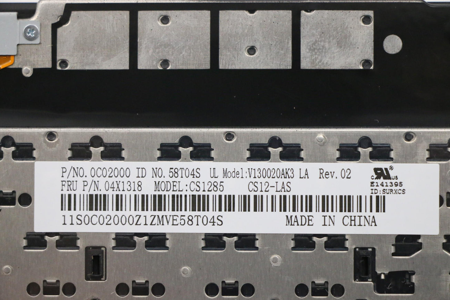 Lenovo Ki Keyboards Internal - 04X1318