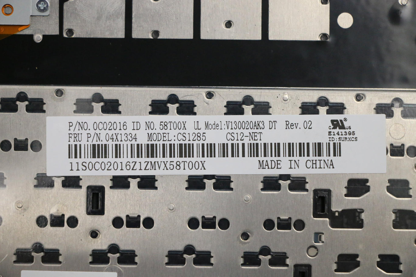 Lenovo Ki Keyboards Internal - 04X1334