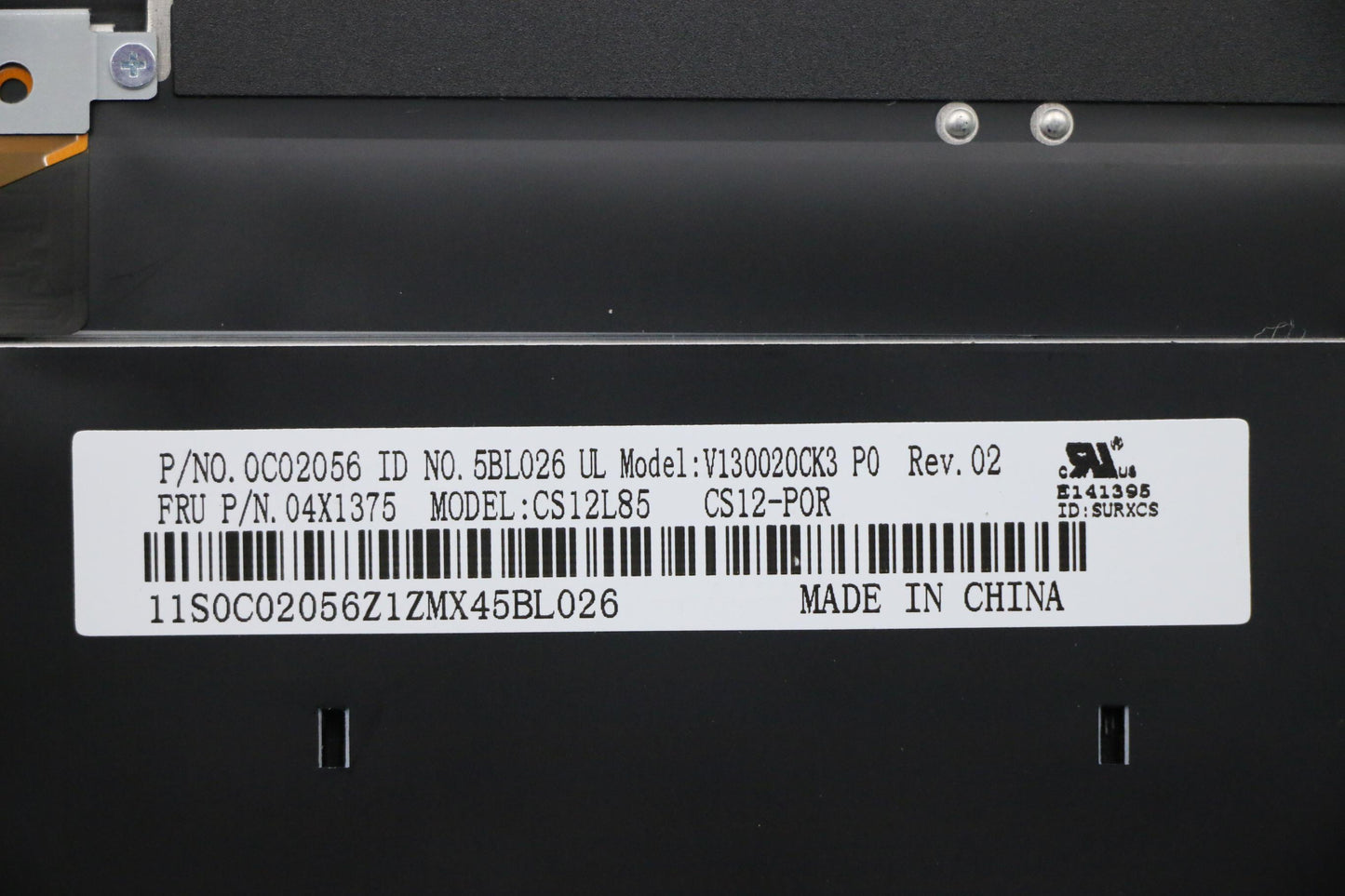 Lenovo Ki Keyboards Internal - 04X1375