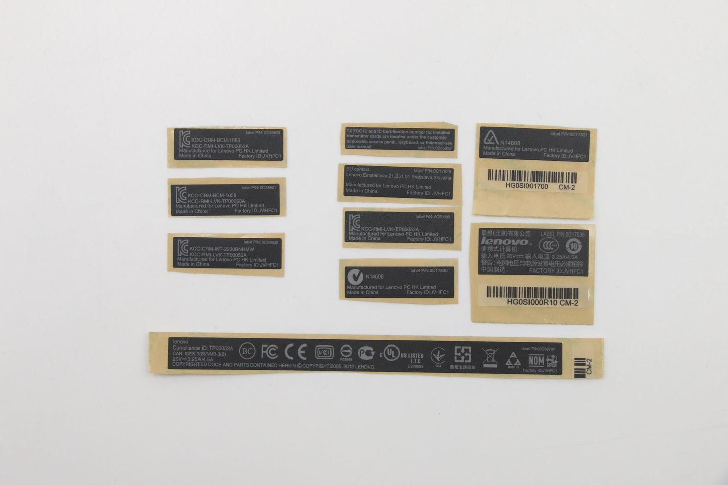 Lenovo Co Covers - 04X1937