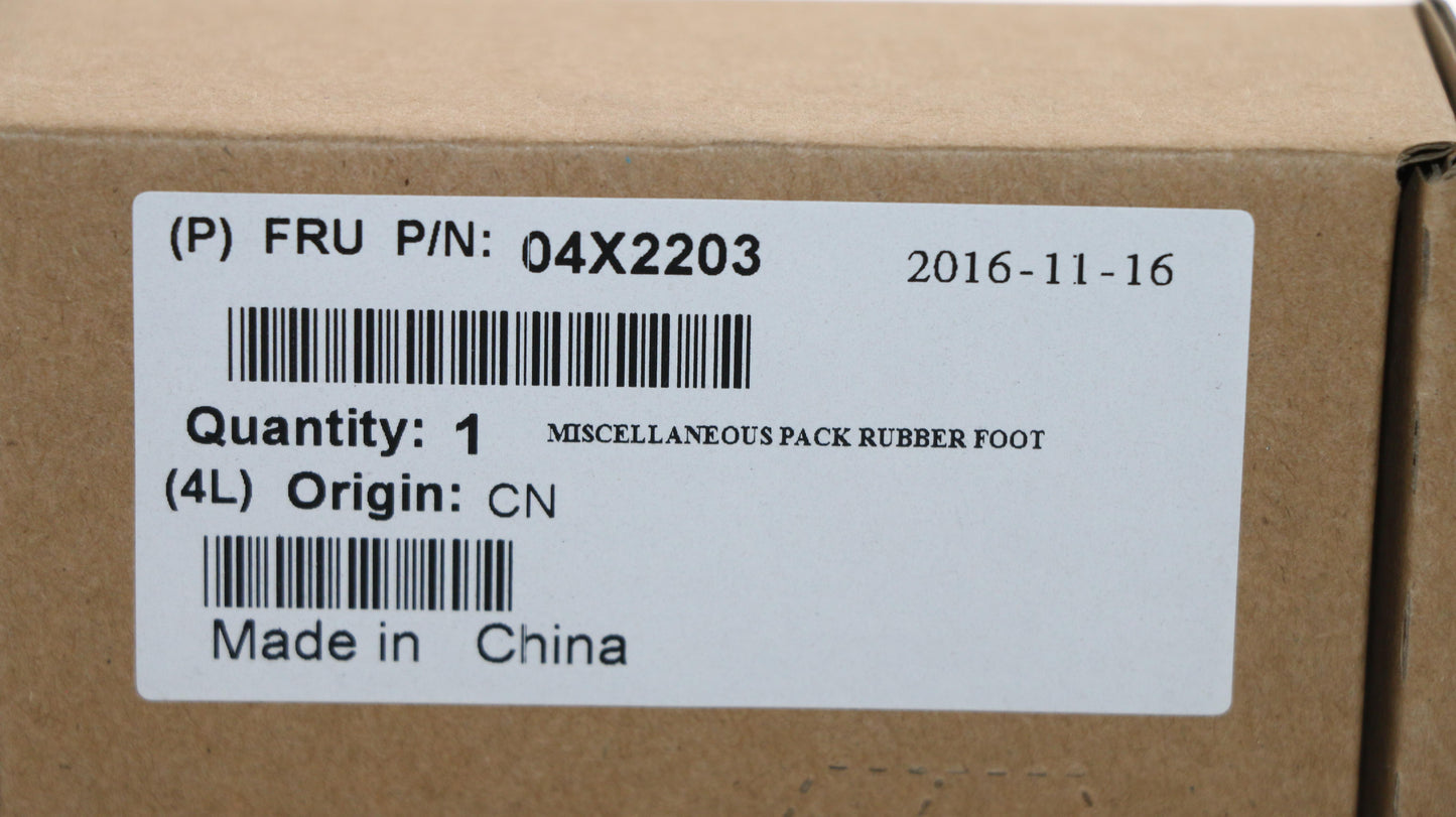 Lenovo Rubber Rubber Foot,Black,Tac - 04X2203