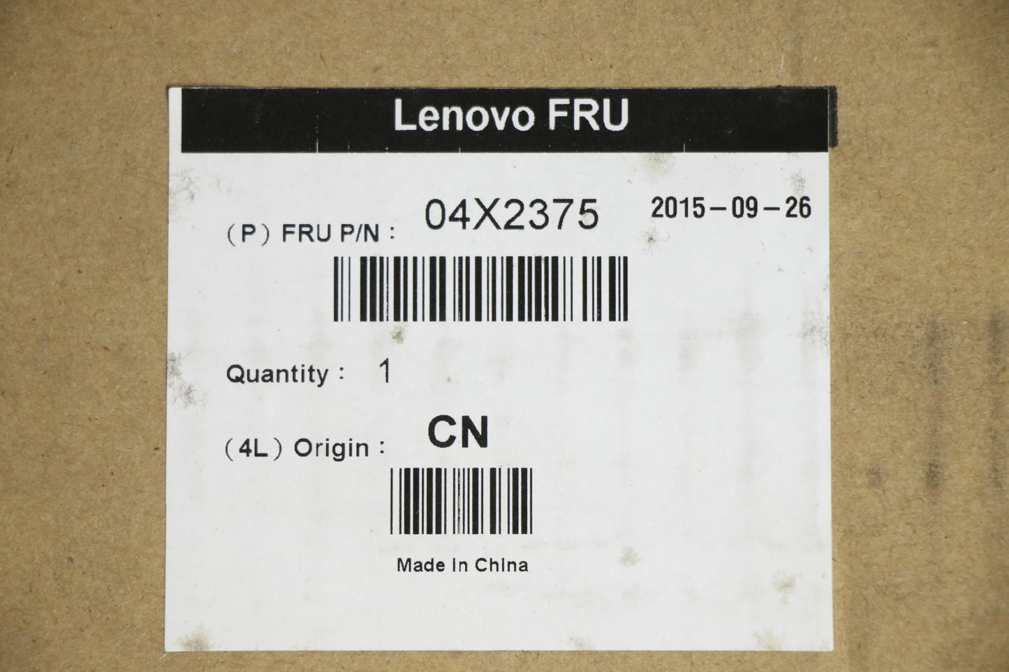 Lenovo 04X2375 Ma Mechanical Assemblies