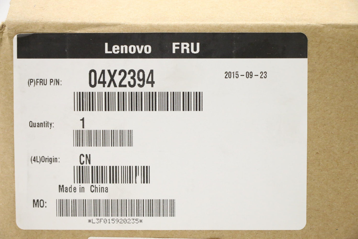 Lenovo 04X2394 Ma Mechanical Assemblies