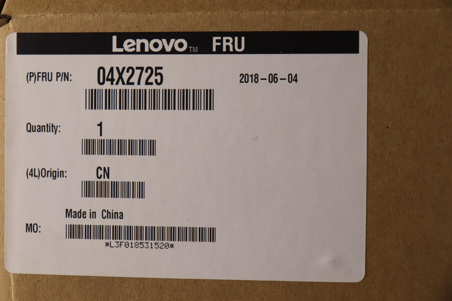 Lenovo Ct Cables Internal - 04X2725