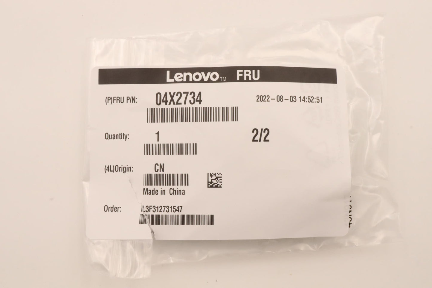 Lenovo 04X2734 Wwan\Wlan Antenna