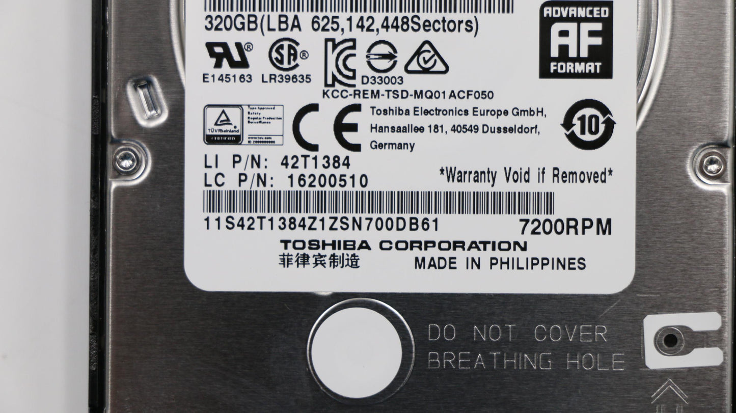 Lenovo Hd Hard Drives - 04X3808