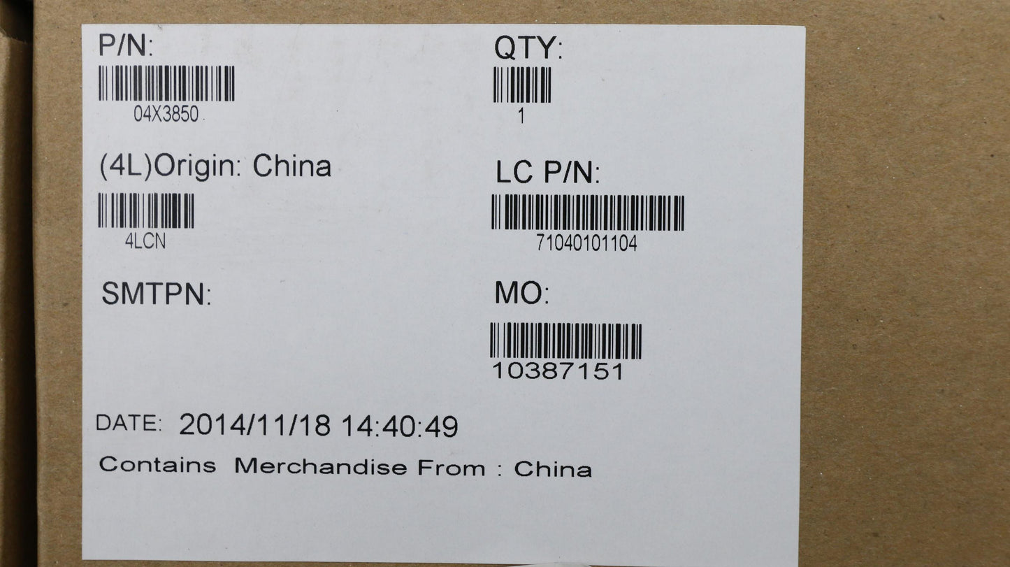 Lenovo Bdplanar W8P,I3-4010,Tpm - 04X3850