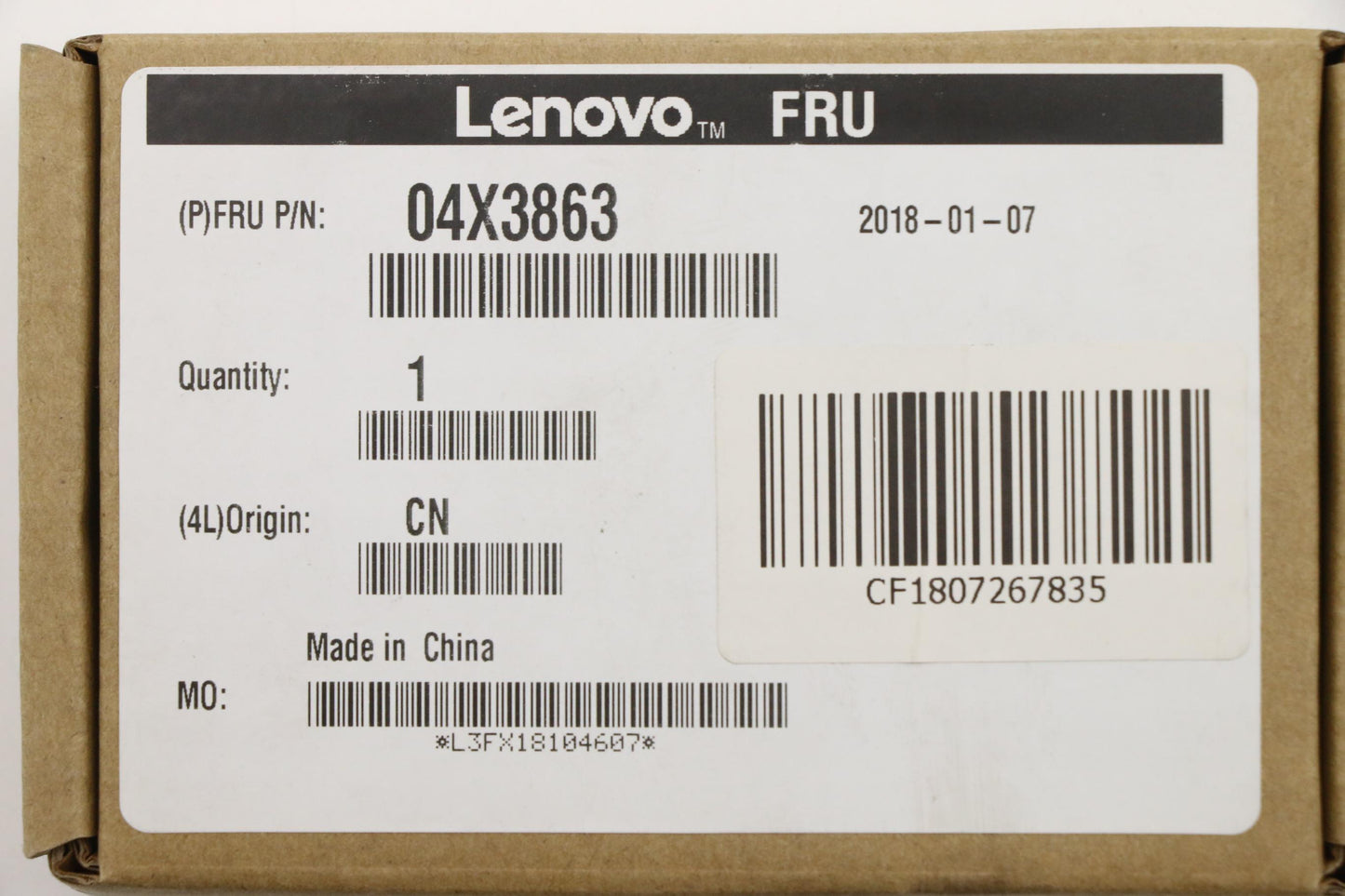 Lenovo 04X3863 Cc Cables External