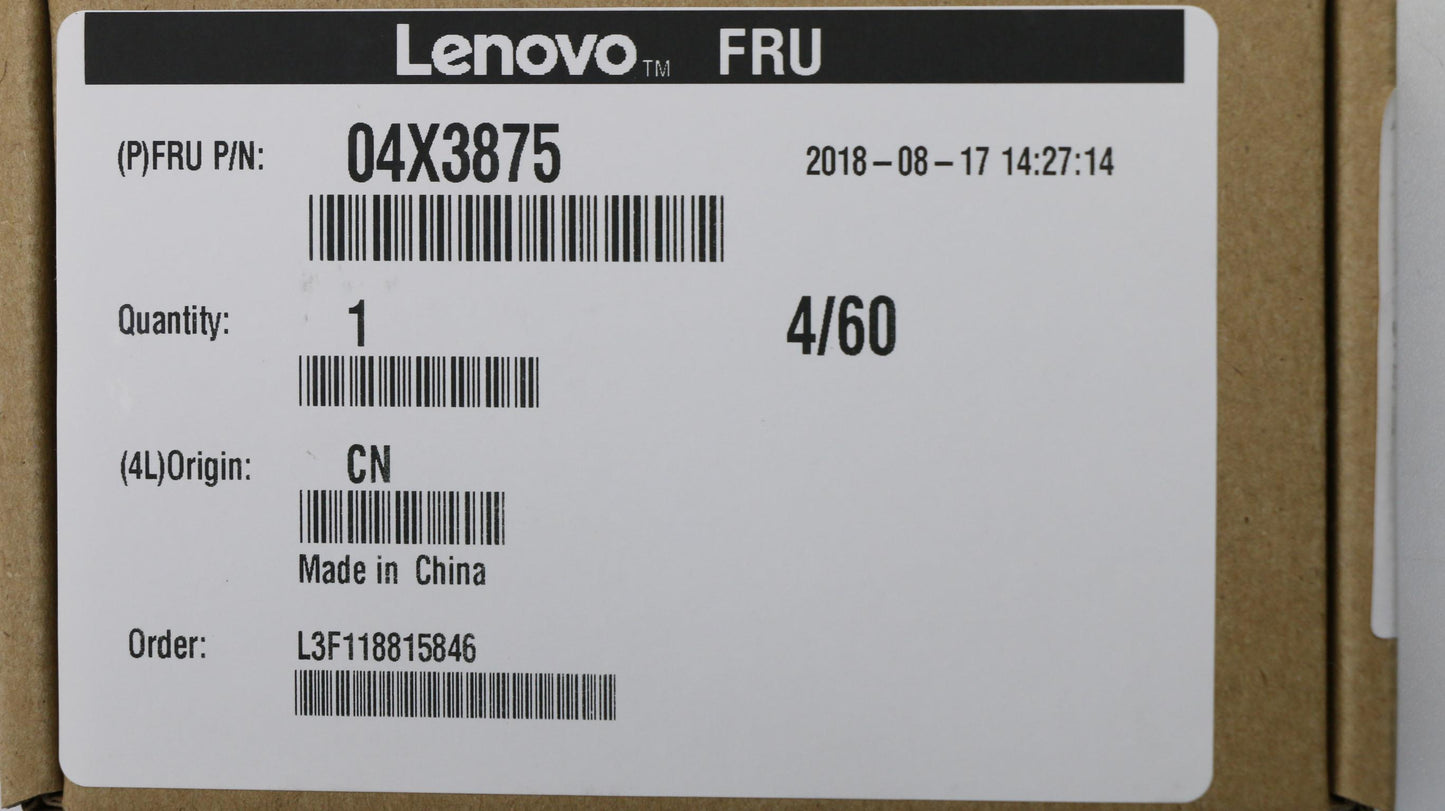 Lenovo 04X3875 Mn Misc Internal