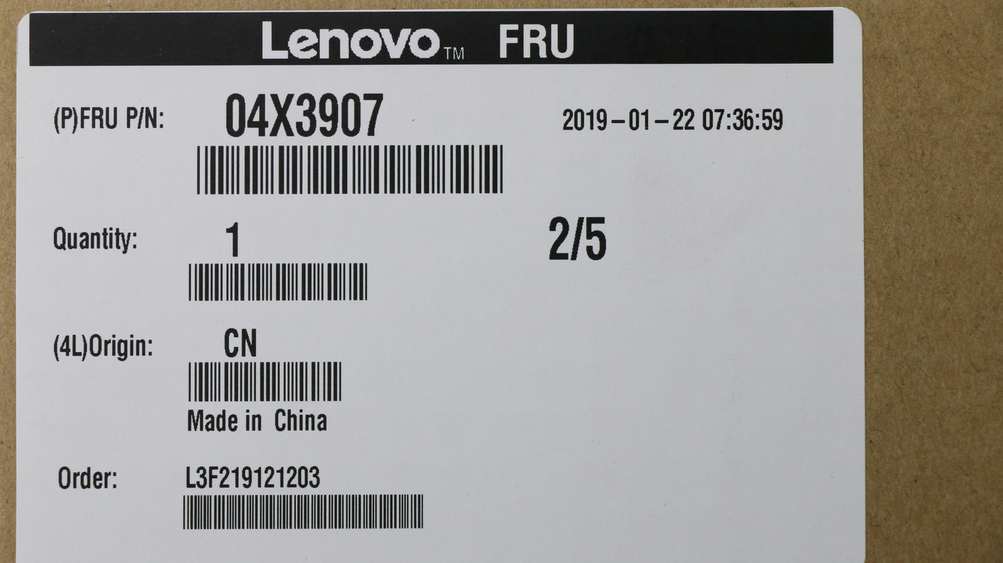 Lenovo Toshiba,Uma - 04X3907