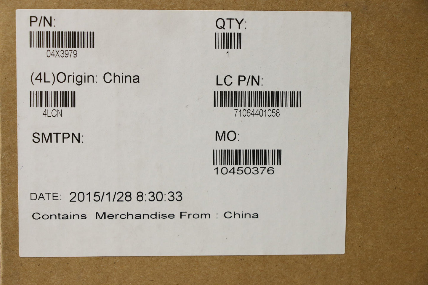 Lenovo Mb - 04X3979