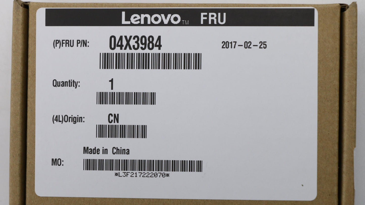 Lenovo 04X3984 Ci Cards Misc Internal