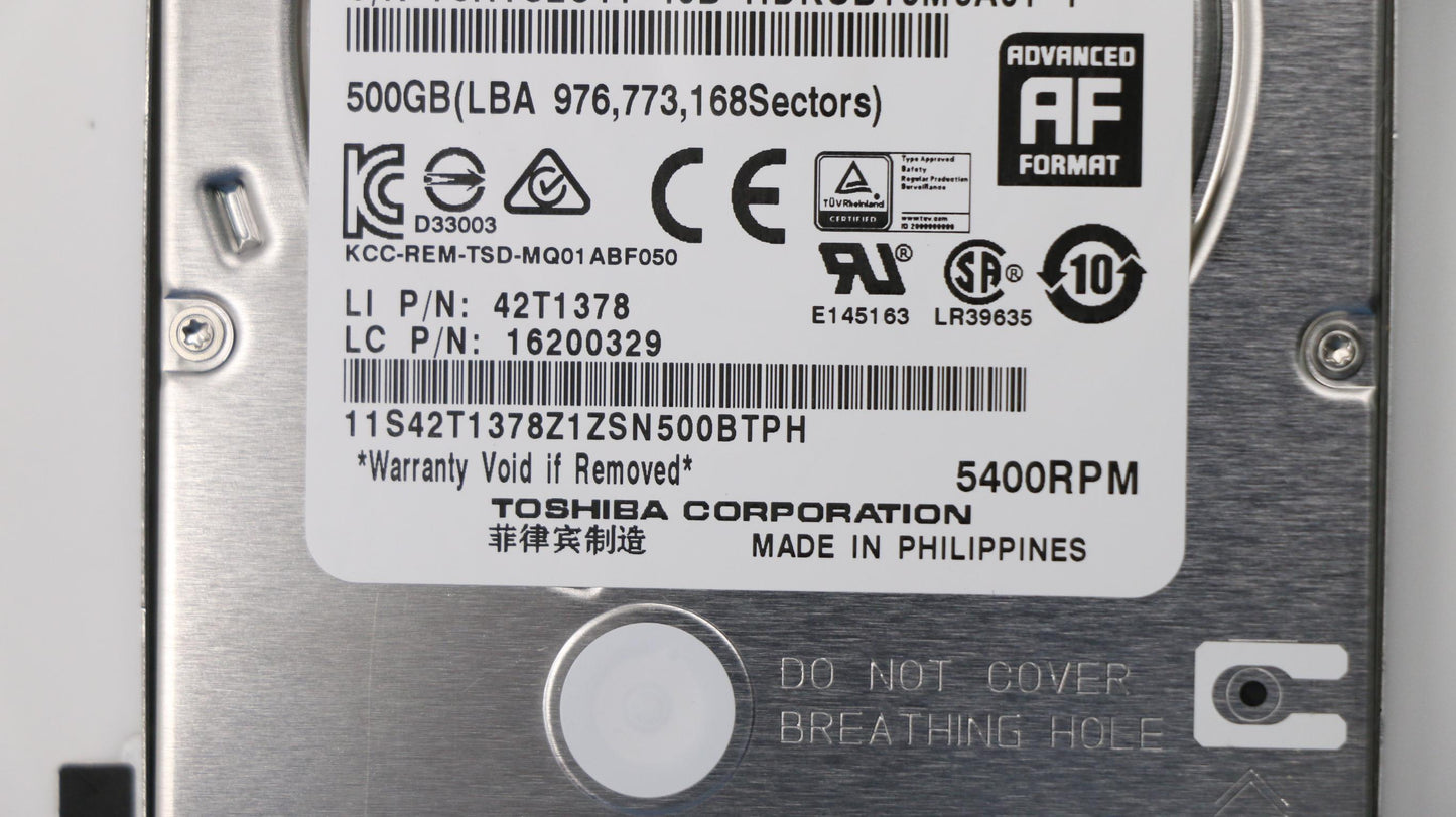 Lenovo Hd Hard Drives - 04X4060