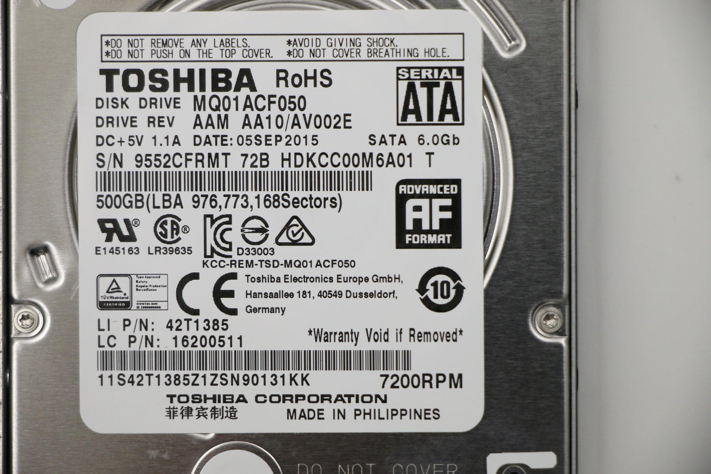 Lenovo Hard Drives - 04X4163