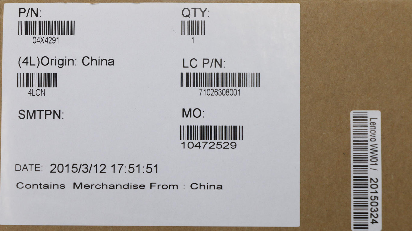 Lenovo Ks Kits Screws And Labels - 04X4291
