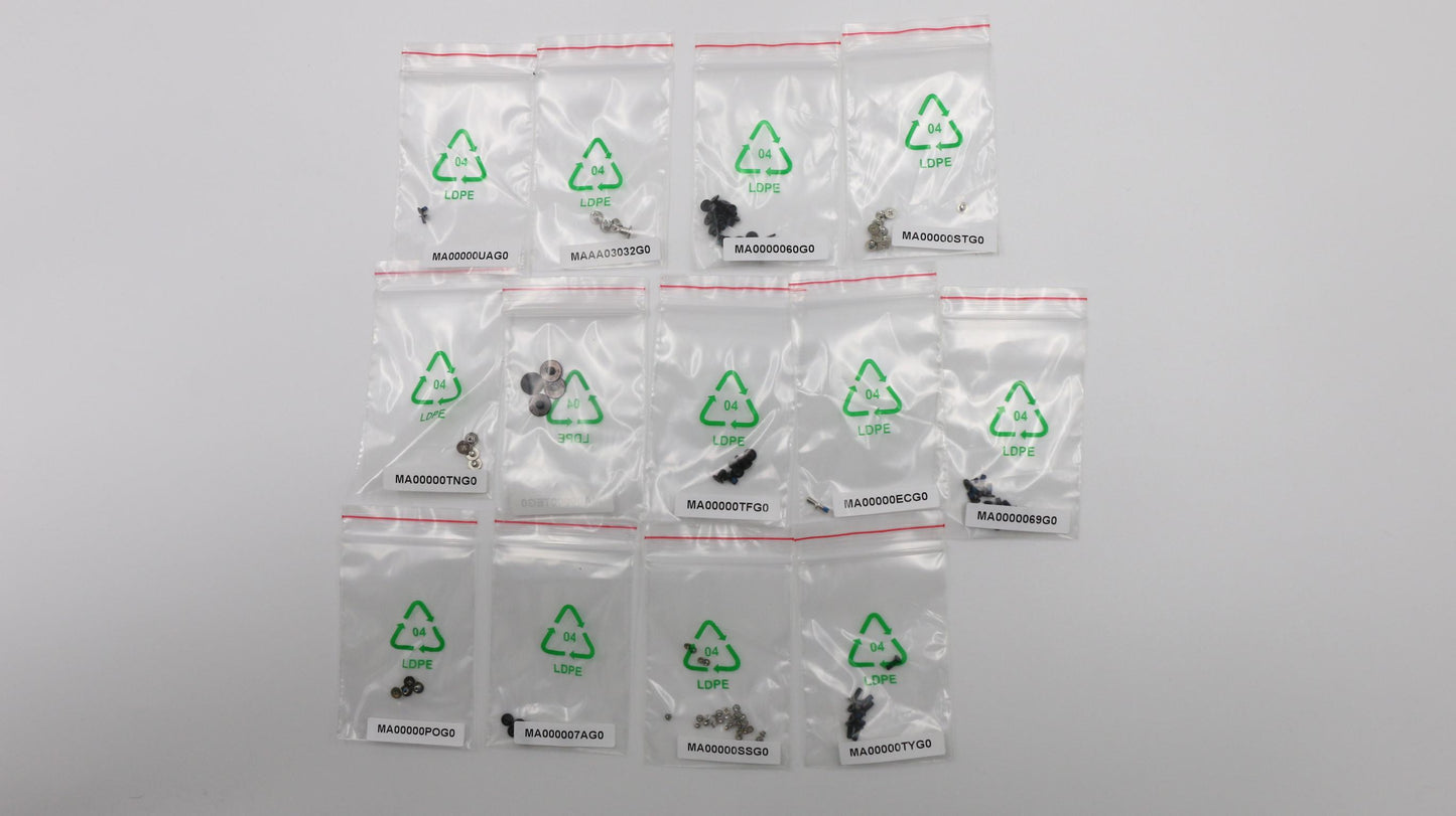 Lenovo Screw Screw Kit For Touch And - 04X4296