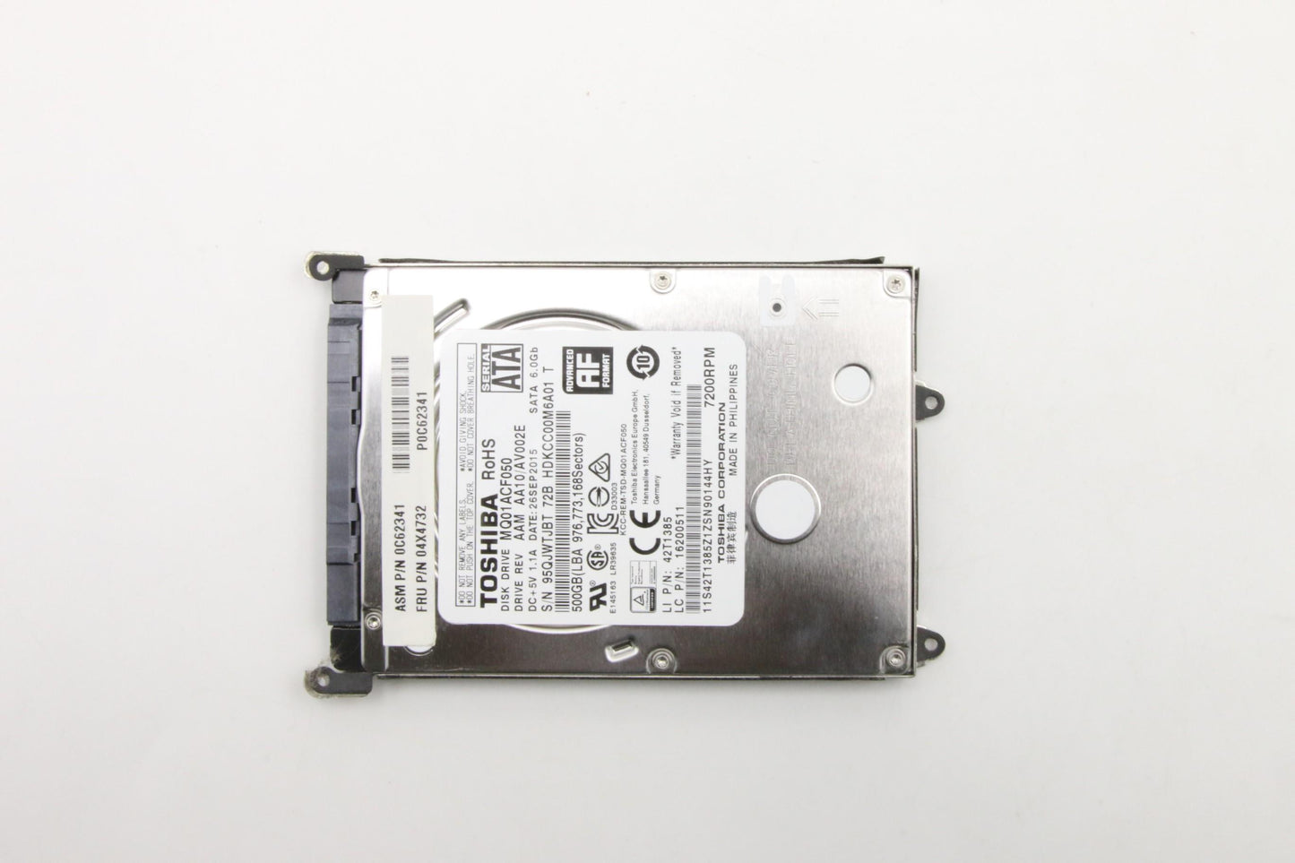 Lenovo Hd Hard Drives - 04X4732