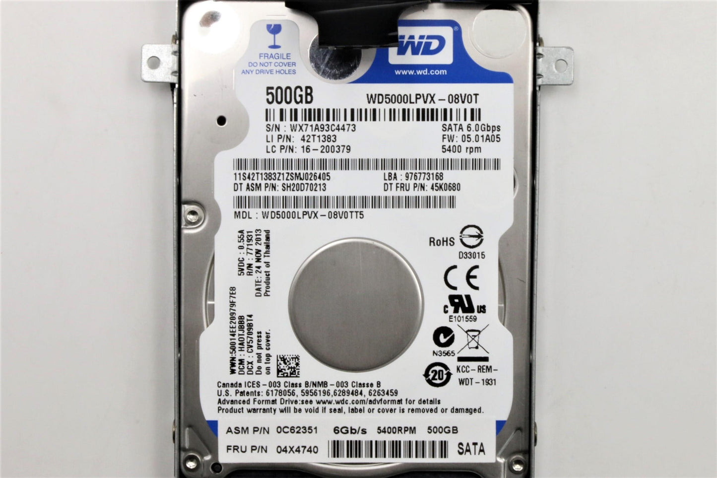 Lenovo Hard Drives - 04X4740