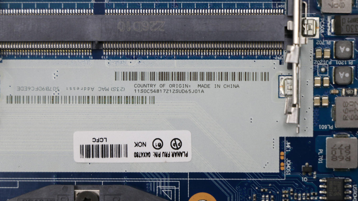 Lenovo Pl System Boards - 04X4780